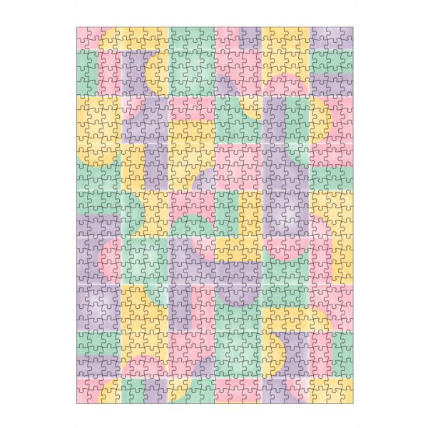 Puzzle Ravensburger "Weiche Bonbonfliesen" artboxONE - Abstrakt,Geometrie