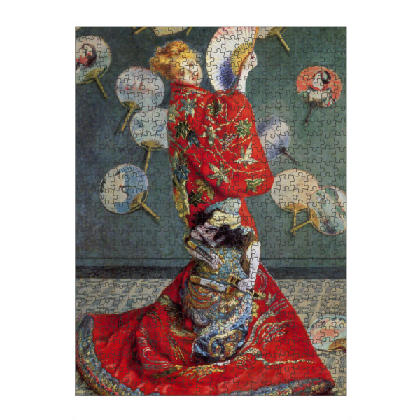 artboxONE Puzzle "Monet La-Japonaise" artboxONE - Typografie,Abstrakt,Menschen