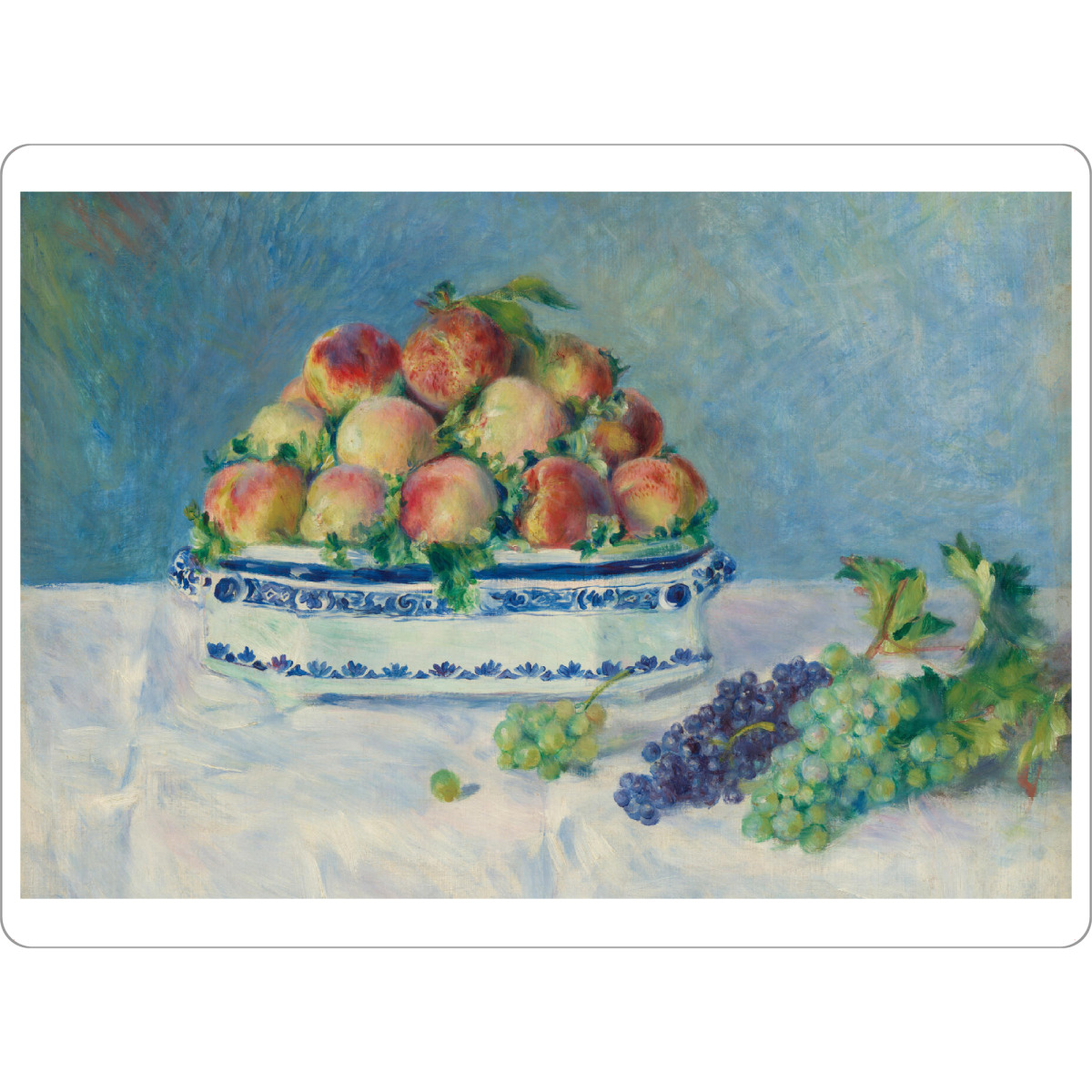 Tischset "Still Life with Peaches and Grapes" artboxONE - Für Mama,Für Papa