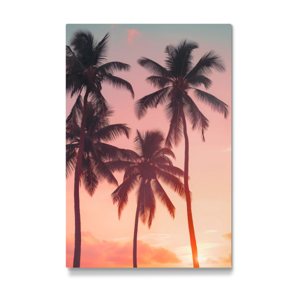 Galerie-Print "Palmen bei Sonnenuntergang" 30x20 cm artboxONE