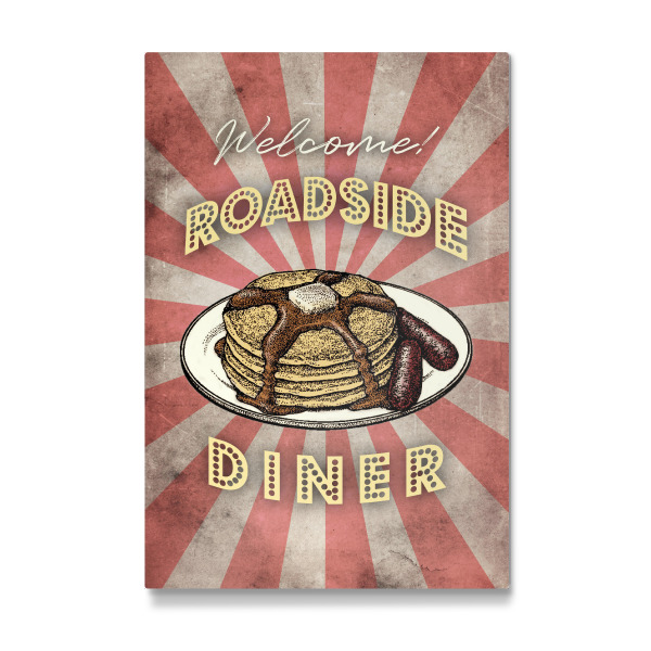 Galerie-Print "Diner Retro" 75x50 cm artboxONE