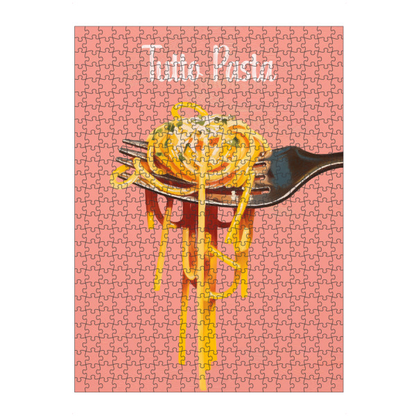 Puzzle Ravensburger "Tutto Pasta" artboxONE - Typografie,Essen & Trinken