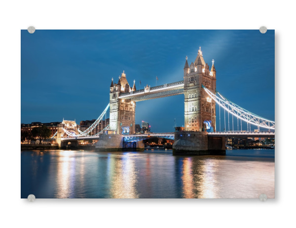 Acrylglasbild "Tower Bridge - London" artboxONE - Städte,Städte / London,Reise,Architektur,Reise / Länder