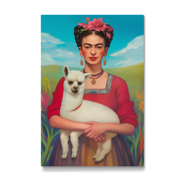Galerie-Print "Frida Love Alpacas" 30x20 cm artboxONE