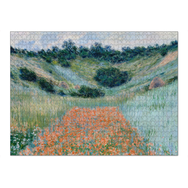 Puzzle Ravensburger "Claude-Monet Mohnfeld bei Giverny" artboxONE - Natur,Floral,Abstrakt