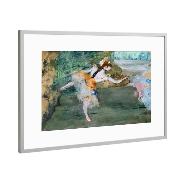 Poster mit Rahmen Silber "Dancer On stage" artboxONE - Menschen,Musik,Sport,Für Mama,Für Papa