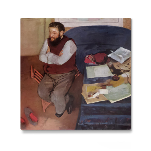 Galerie-Print "Porträt von Diego Martelli" 30x30 cm artboxONE