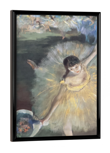 Poster mit schwarzem Rahmen "Ende einer Arabeske" artboxONE - Menschen,Musik,Sport,Für Mama,Für Papa