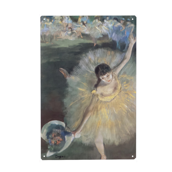 Holzbild "Ende einer Arabeske" artboxONE - Menschen,Musik,Sport,Für Mama,Für Papa