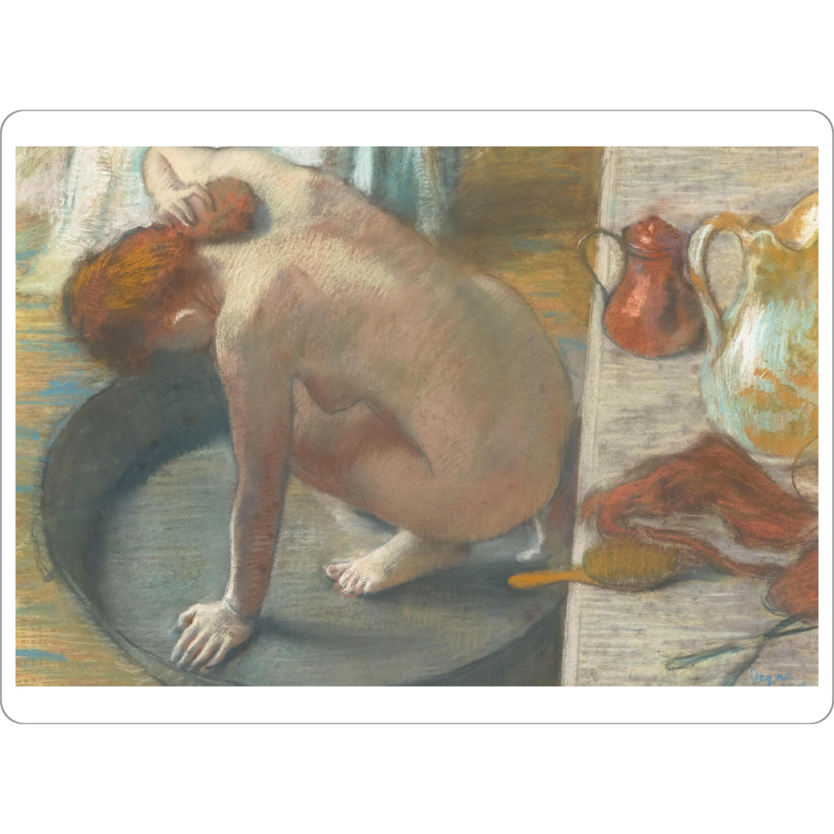 Tischset "Die Wanne" artboxONE - Menschen,Liebe,Für Mama,Für Papa