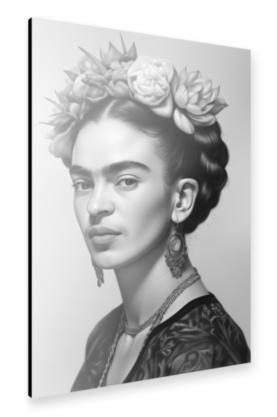 Alu-Dibond "Portrait beauty Frida" 30x20 cm artboxONE