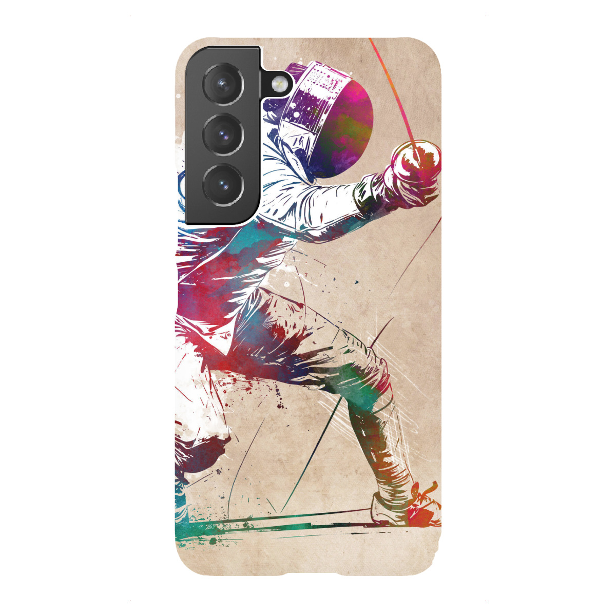"Fechtsportkunst C"für Samsung Galaxy - Premium-Case Handyhülle artboxONE