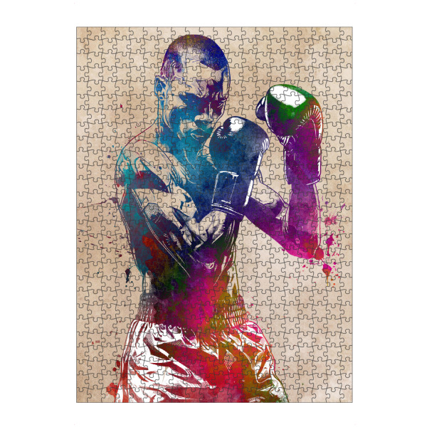 Puzzle Ravensburger "Boxsport Kunst G" artboxONE - Sport,Sport / Motivation - Boxen,Boxer,Boxen,Sport,Sport,Olympische spiele,Kämpfer - Bild boxen