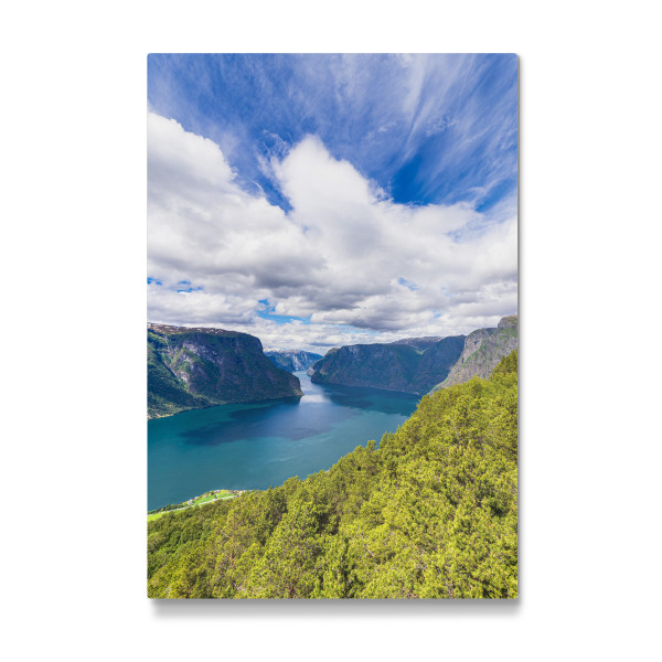 Galerie-Print "Landschaft am Aurlandsfjord" 30x20 cm artboxONE