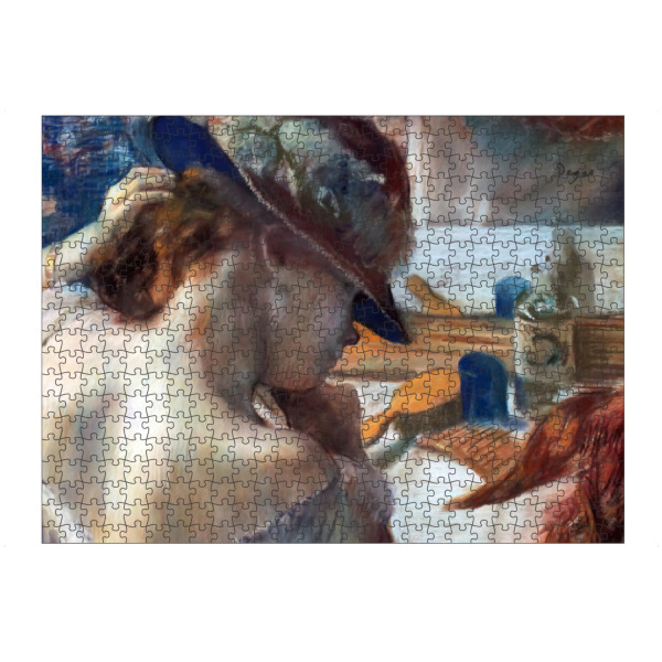 artboxONE Puzzle "Vor dem Spiegel" artboxONE - Menschen,Liebe,Für Mama,Für Papa