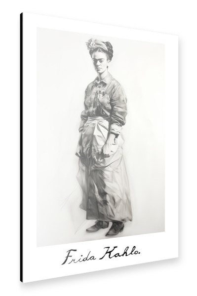 Alu-Dibond "Frida Ausdruck und Stärke" 30x20 cm artboxONE