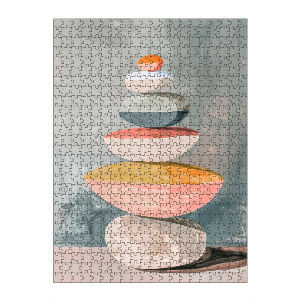 Puzzle Ravensburger "Im Pastell Gleichgewicht" artboxONE - Abstrakt