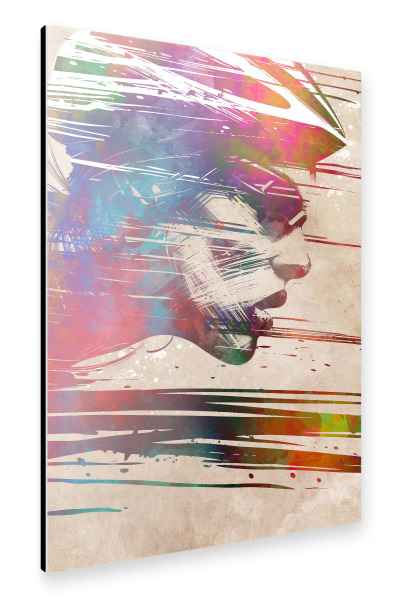 Alu-Dibond "Fahrradsport Sport K" 30x20 cm artboxONE