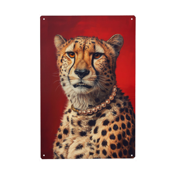 Holzbild "Fashion Cheetah Pop Art" artboxONE - Für Mama