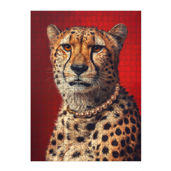 Puzzle Ravensburger "Fashion Cheetah Pop Art" artboxONE - Für Mama