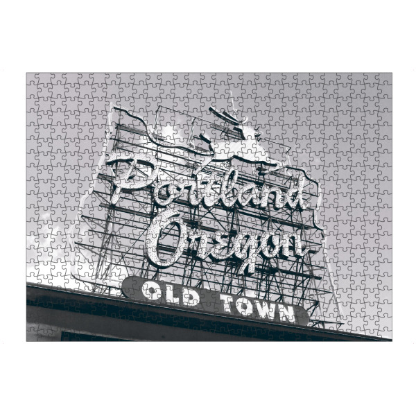 artboxONE Puzzle "Portland, OR" artboxONE - Städte,Reise,Schwarzweiß,Reise / Länder