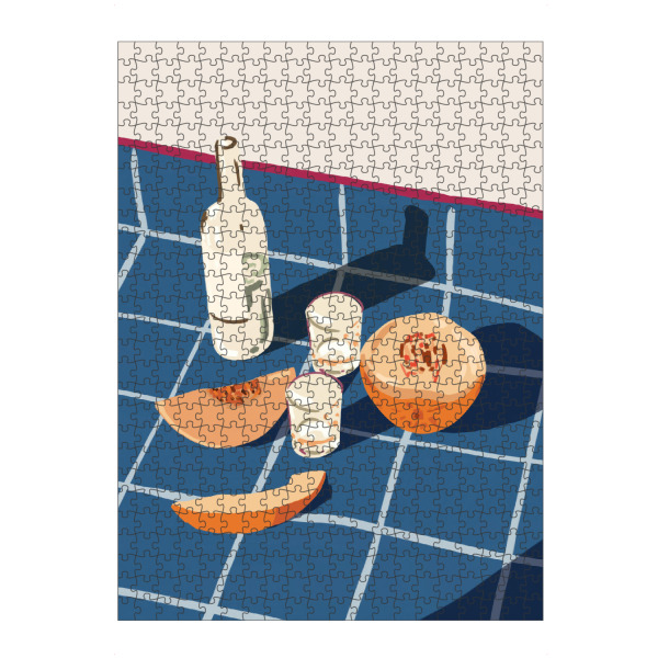 artboxONE Puzzle "Melonen-Wodka-Shots" artboxONE - Essen & Trinken,Abstrakt,Essen & Trinken / Obst & Gemüse