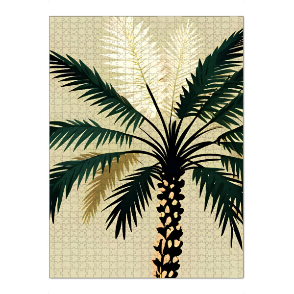 Puzzle Ravensburger "Palmacious" artboxONE - Floral