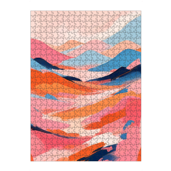 artboxONE Puzzle "Romantisches Tal" artboxONE - Abstrakt