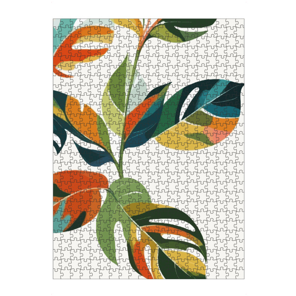 artboxONE Puzzle "Botanisches Fest der Farbe" artboxONE - Natur