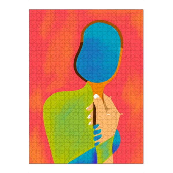 Puzzle Ravensburger "The One To Hold a Mirror Up To Me" artboxONE - Abstrakt