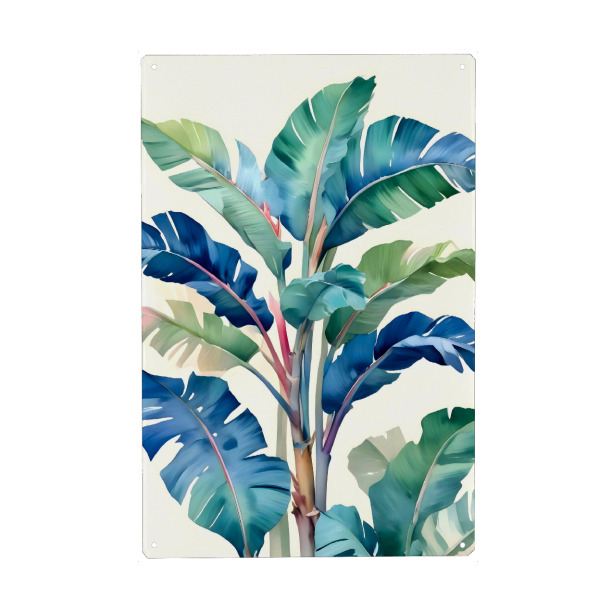 Holzbild "Tropische Gefühle Kunst" artboxONE - Floral