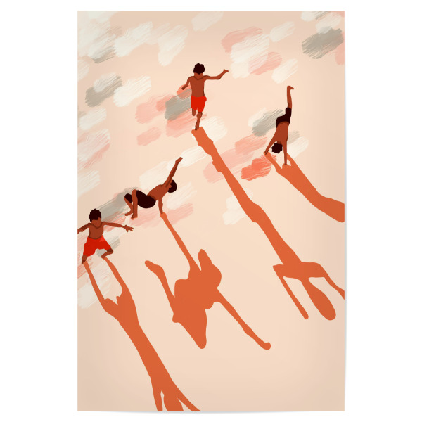 Poster "Freie Geister" artboxONE - Abstrakt