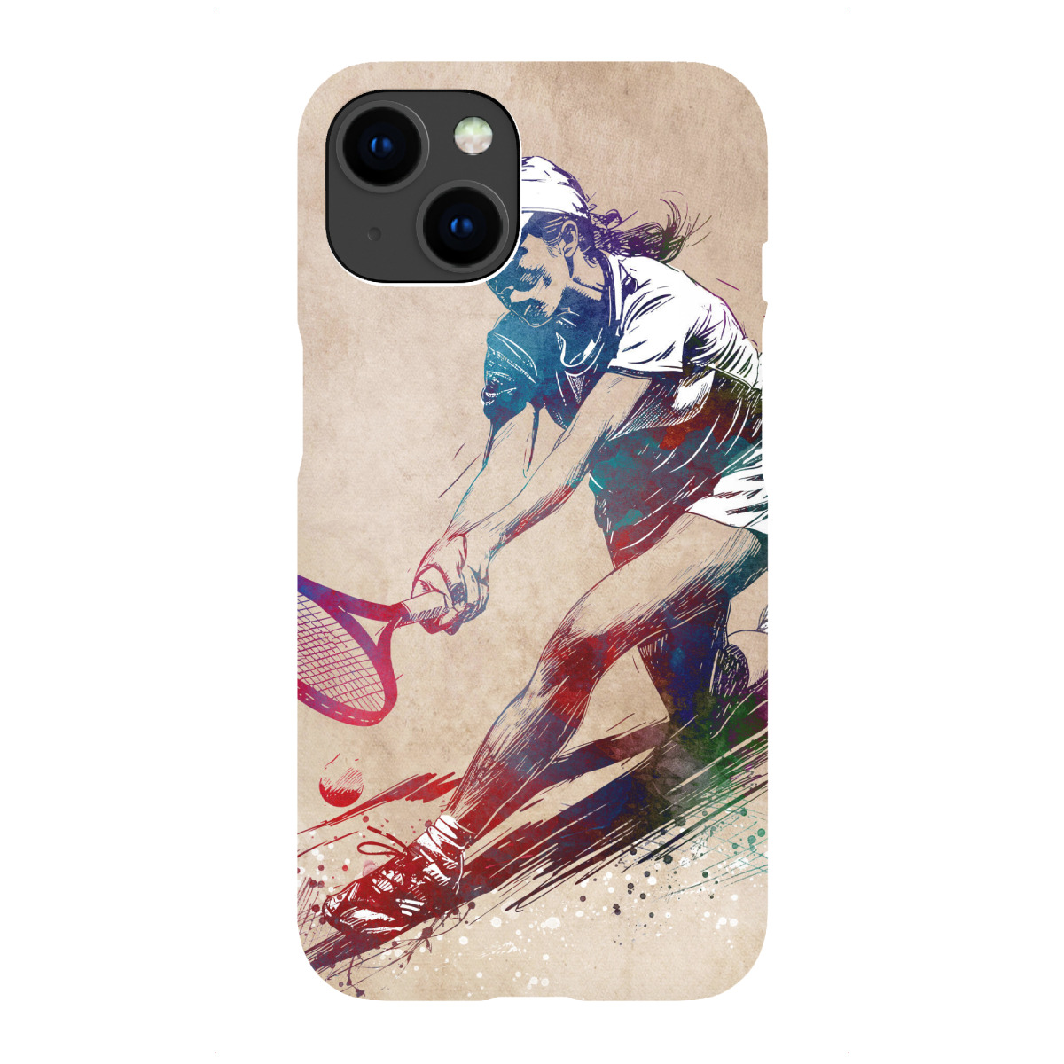 iPhone "Tennissportkunst G" Premium-Case Handyhülle artboxONE