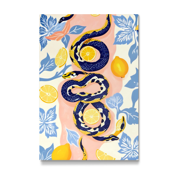 Galerie-Print "Schlangen und Zitronen" 30x20 cm artboxONE
