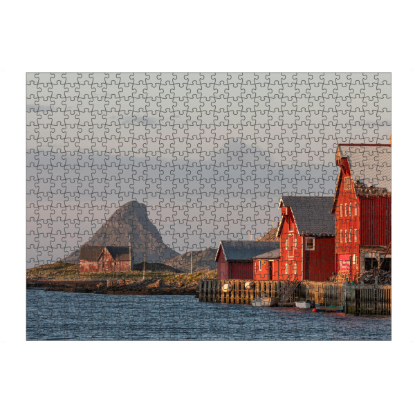 Puzzle Ravensburger "Røst, Lofoten" artboxONE - Reise,Reise / Strand und Meer,Reise / Länder