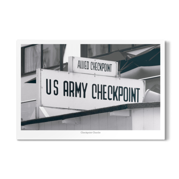 Galerie-Print "Checkpoint Charlie" 30x20 cm artboxONE