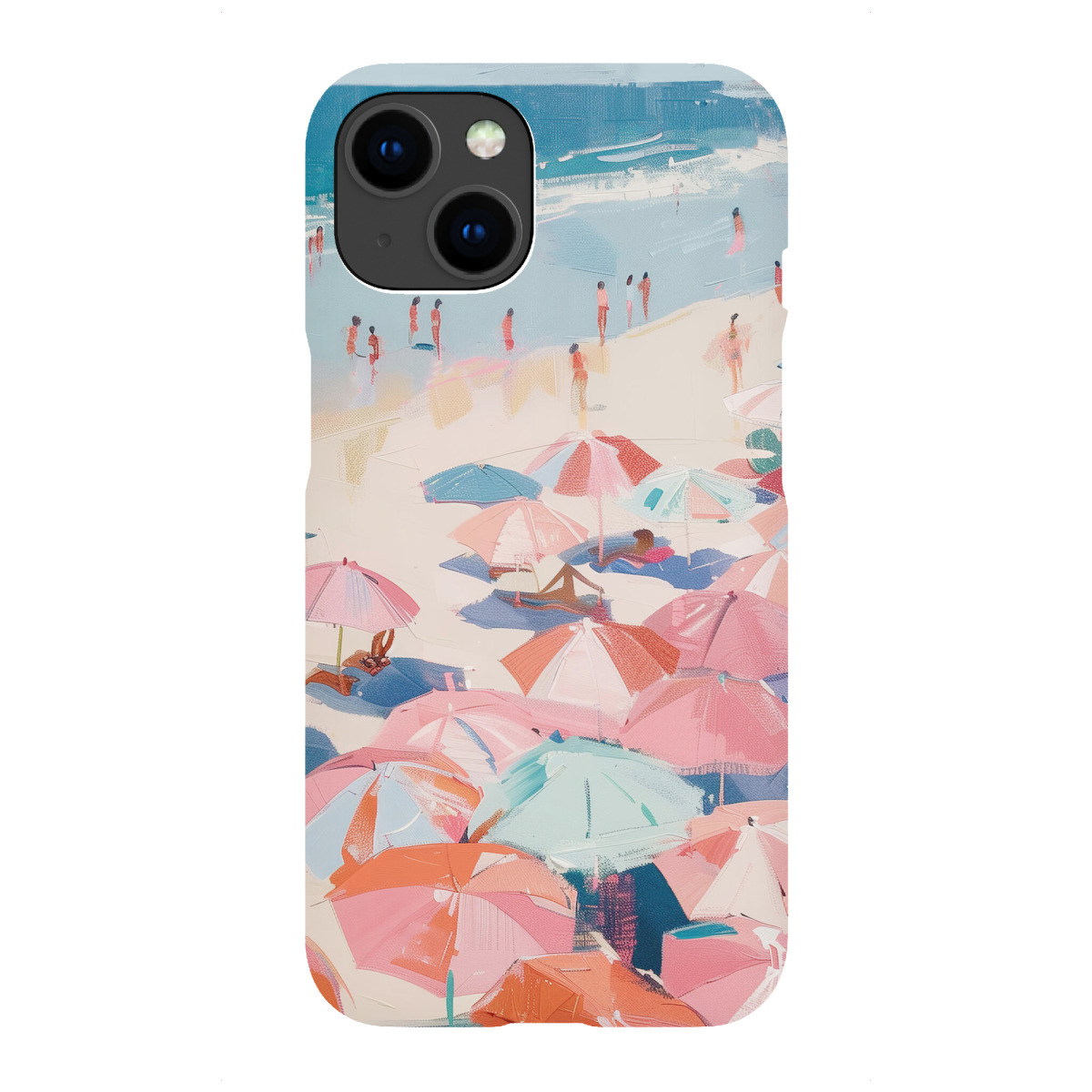 "Sommer-Vibes-Kunst"für iPhone - Premium-Case Handyhülle artboxONE