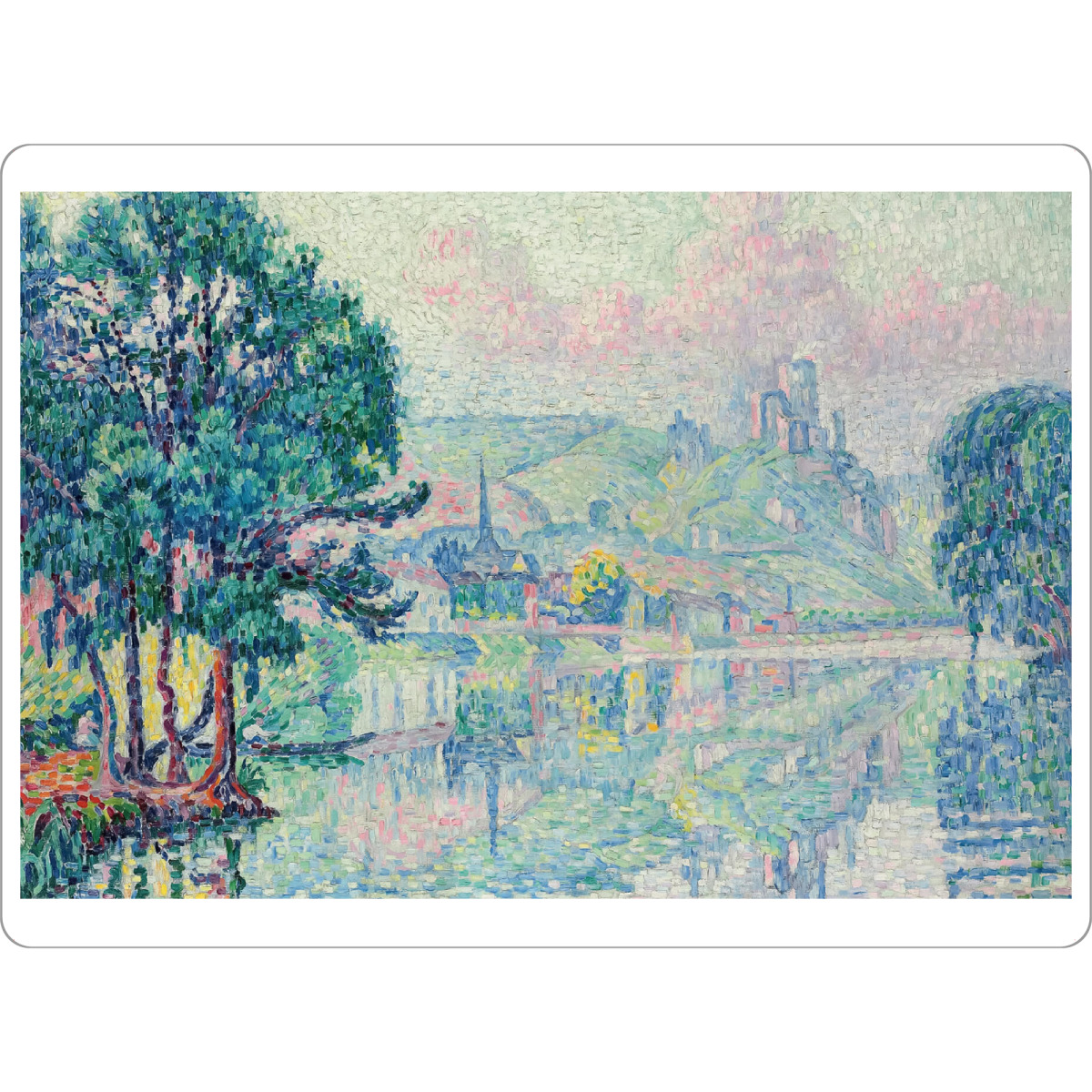 Tischset "Les Andelys" artboxONE - Natur,Reise,Reise / Länder