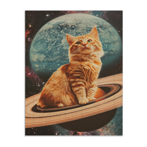 Cat On Saturn