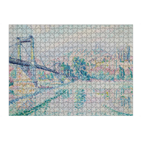 artboxONE Puzzle "Die Viviers-Brücke" artboxONE - Reise,Architektur,Reise / Länder,Für Mama,Für Papa