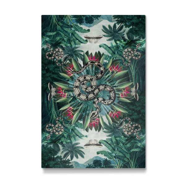 Galerie-Print "Tropical Snake Mandala" 30x20 cm artboxONE