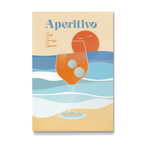 Galerie-Print "Aperitif am Meer" 30x20 cm artboxONE