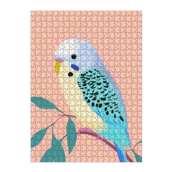 artboxONE Puzzle "Wellensittich Charme" artboxONE - Natur,Tiere,Abstrakt