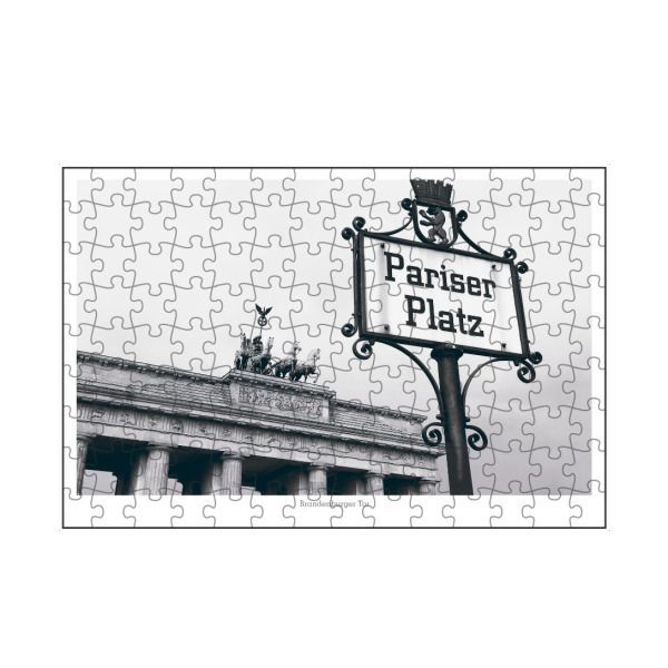 artboxONE Puzzle "Berlin Pariser Platz" artboxONE - Städte / Berlin,Reise,Schwarzweiß,Architektur,Reise / Länder