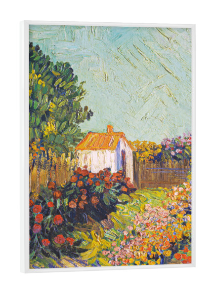 Poster mit weißem Rahmen "Bunte Landschaft" artboxONE - Natur,Reise,Reise / Länder,Für Mama,Für Papa