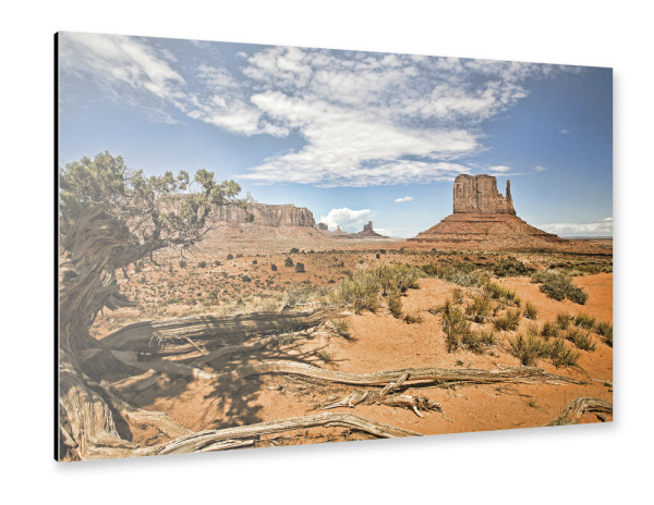 Alu-Dibond "USA Westküste - Monument Valley" 30x20 cm artboxONE