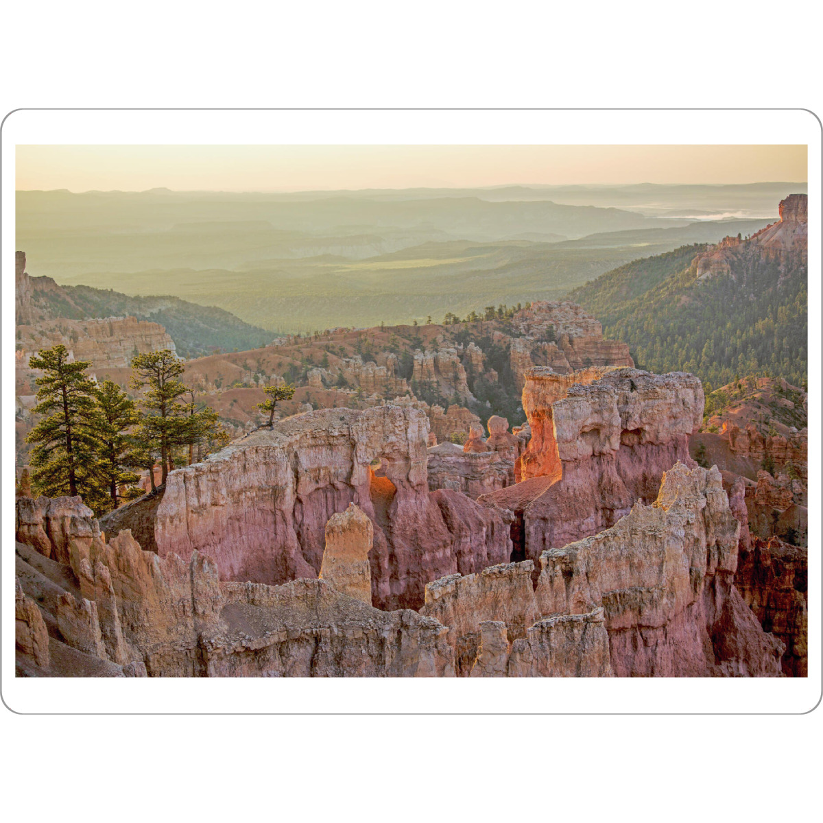 Tischset "Bryce Canyon - National Park" artboxONE - Reise / Länder - Bryce canyon,Usa,Reise,Natur,Landschaft,Sehenswürdigkeit - Bild bryce canyon