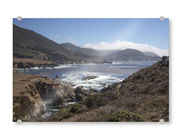 Acrylglasbild "California State Route" artboxONE - Reise / Länder - Highway 1,Reise,California state route 1,Usa,Kalifornien,Landschaft,Pazifik.