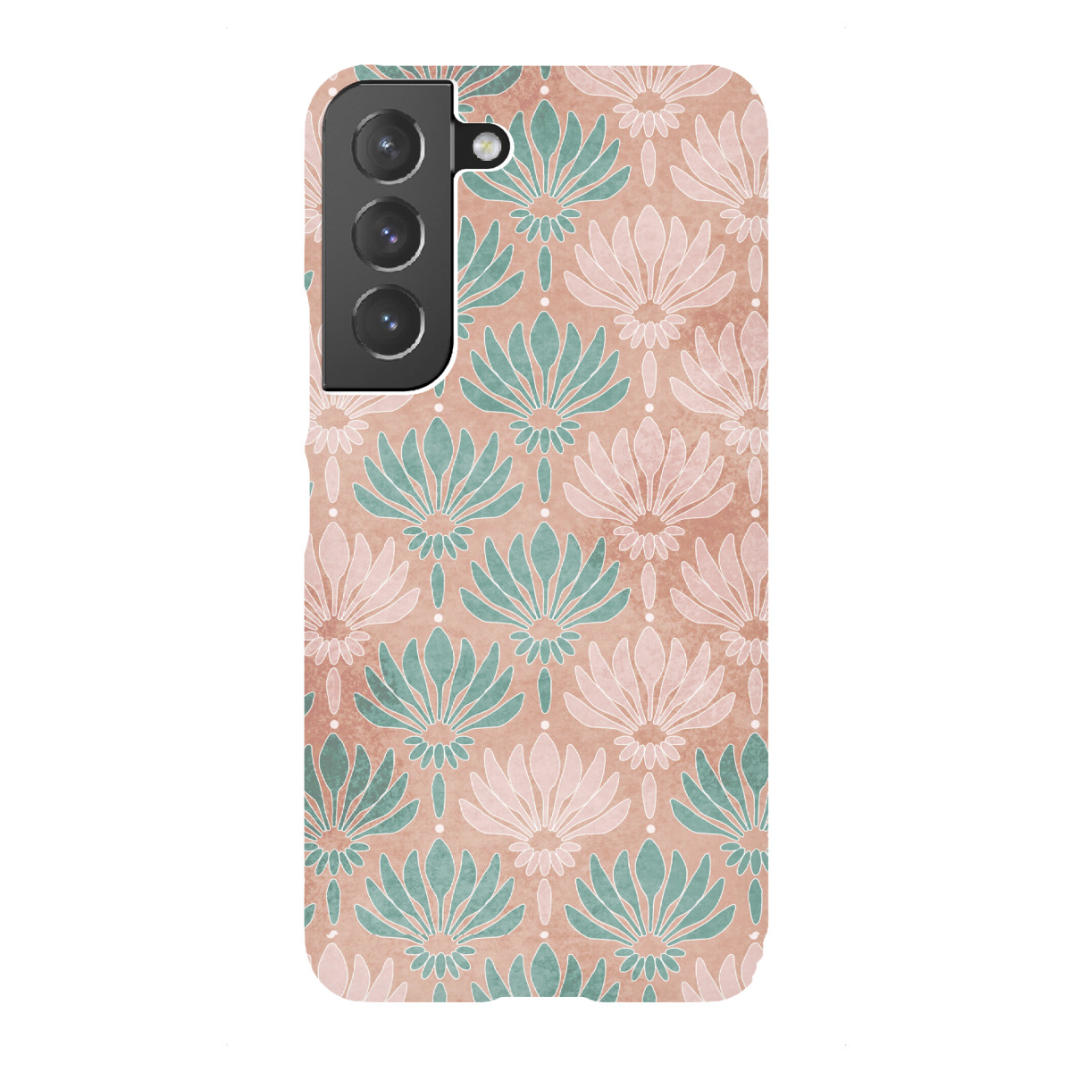 "Art Deco Lilien à la Marokko"für Samsung Galaxy - Premium-Case Handyhülle artboxONE