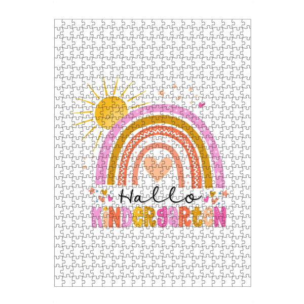 Puzzle Ravensburger "Kindergarten-Kind" artboxONE - Typografie,Für Kinder,Lustig